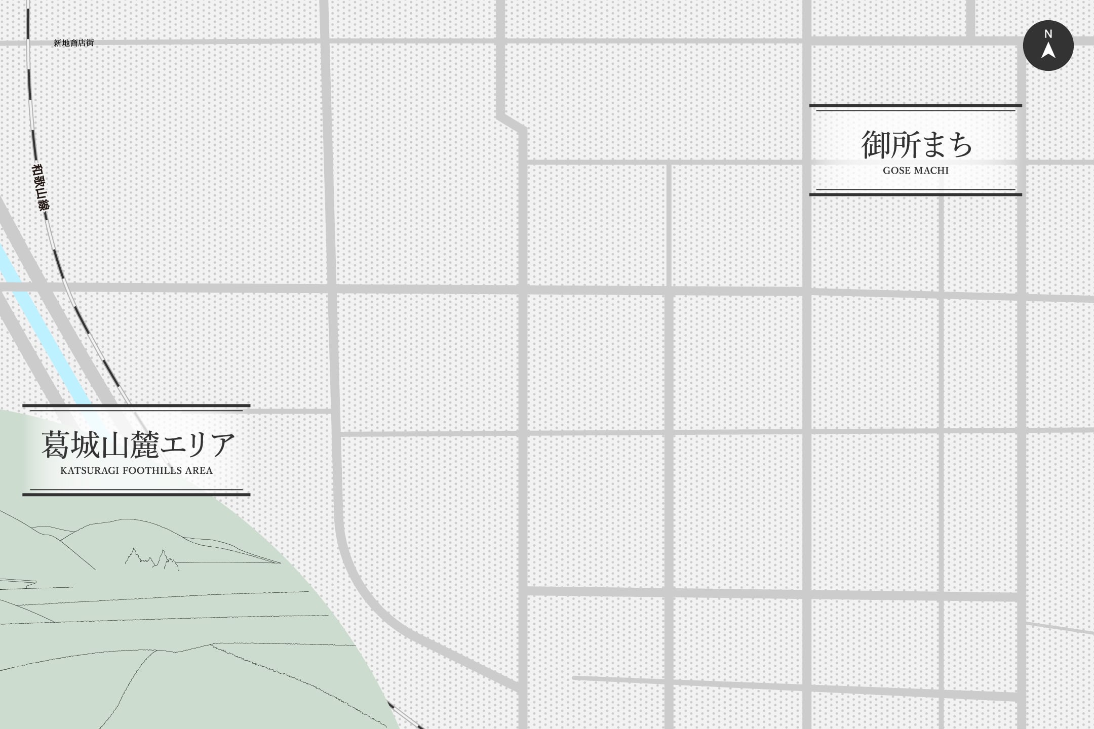 御所町のマップ